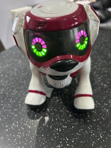Teksta pink robot puppy - pink,