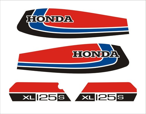 Honda xl125s decal kit - honda,