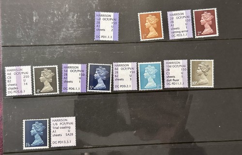 Pre decimal machin stamp - gb,