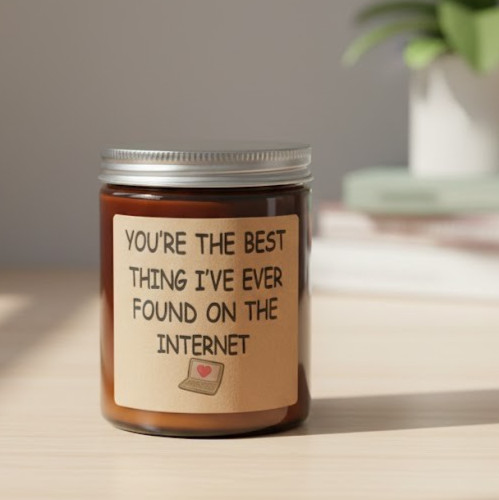Scented candle romantic - candle,