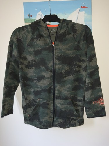 Camouflage zip hoodie - zip,