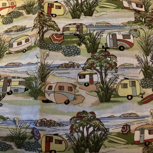 Retro caravans holiday - retro,