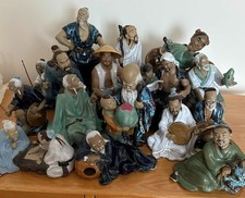 Selection of Chinese Mudmen Figurines - Priced Individually