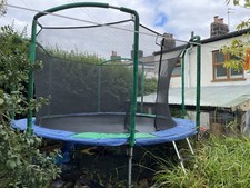 Heavy Duty 14ft Trampoline With Enclosure Net Ladder and Tent