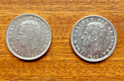 Spanish ptas coin - spanish, 82