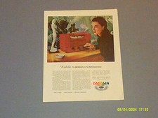 1947 CATALIN PLASTICS AD RCA VICTOR MODEL 66X8 RADIO AD