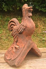 Cockerel Hen roof finial 90°
