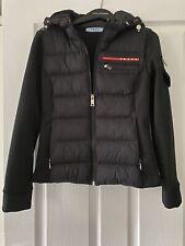 AUTHENTIC Re-Nylon Prada Puffed Front Jacket Fabric Sleeves Back Size S UK 6-8