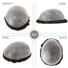 Mens Toupee Human Hair