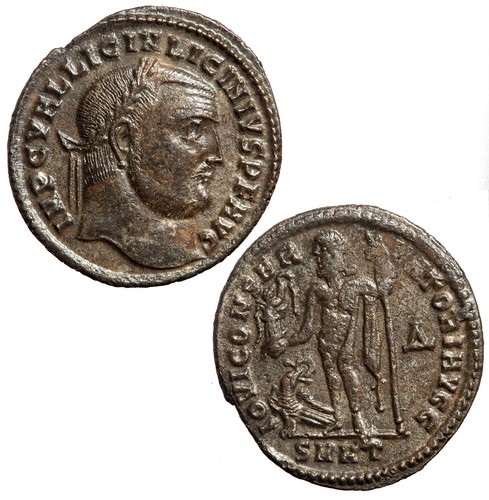 Roman follis licinius i - of,