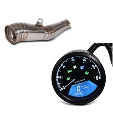 Set exhaust + speedometer S2