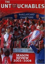 Arsenal FC DVD 2003/2004 The Untouchables Invincibles End Of Season Review 03/04