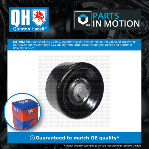 Aux belt idler - aux, pulley