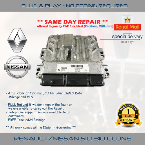 Renault nissan sid310 ecu pcm - renault/nissan, ecu/pcm