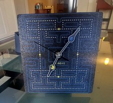 PAC MAN CLOCK - THROW BACK