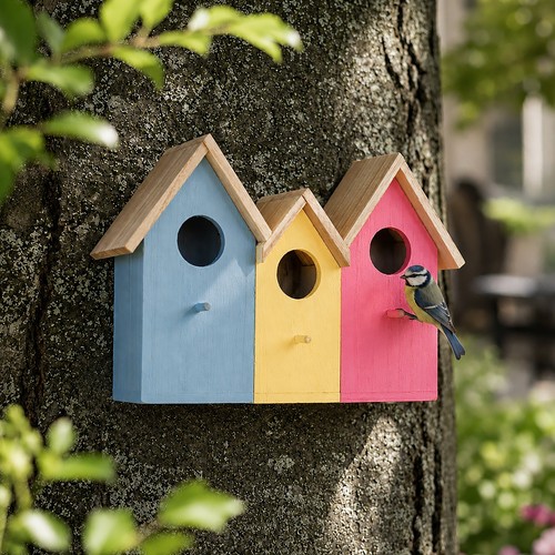 Triple wooden nesting - triple,