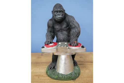 Gorilla figurine resin - gorilla,