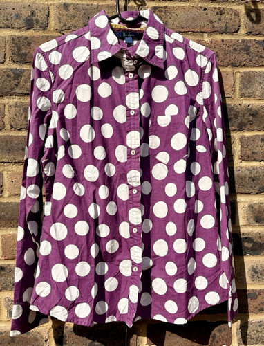 Boden women purple white - purple, &