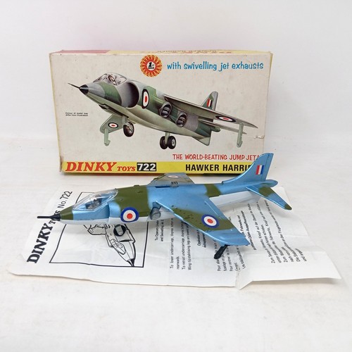 Dinky toys hawker - hawker, harrier