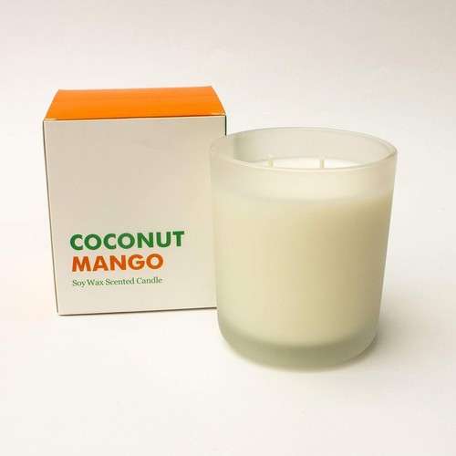 Coconut mango scented candle - coconut,