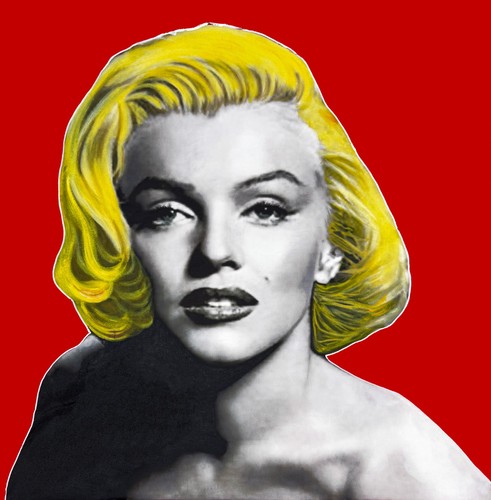 Steve kaufman marilyn - kaufman,
