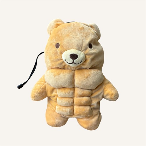 Muscle bear chalk bag - bear,