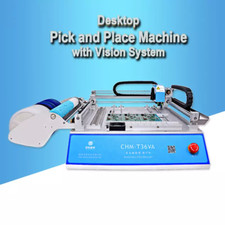 Desktop SMT Pick and Place machine , CHM-T36VA (Vision system ) , 29pcs feeders