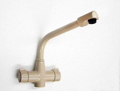 Beige cream mono kitchen - beige,