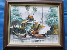 Framed Signed Oil Painting