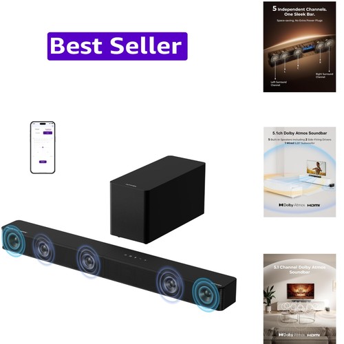 1ch surround sound bar with - surround,