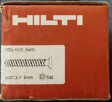 HILTI HUS 6x60 6mm x 60mm T40