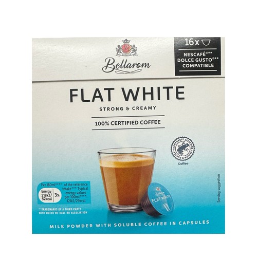 Bellarom flat white strong - white,