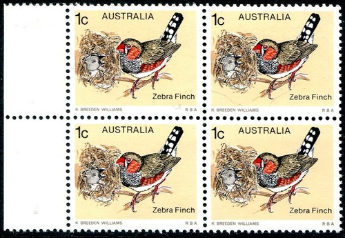 1979 australian birds - australian, zebra
