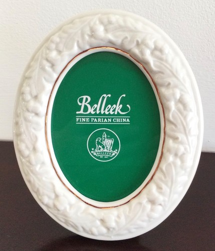 Belleek small oval picture - small,