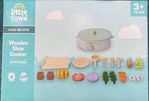 Littletown wooden slow cooker - littletown,
