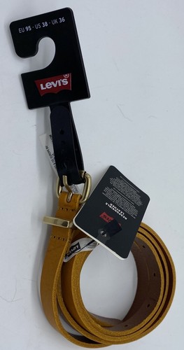 Levi leather belt tan - leather,