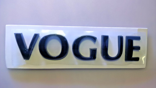 Vogue logo glossy - logo,
