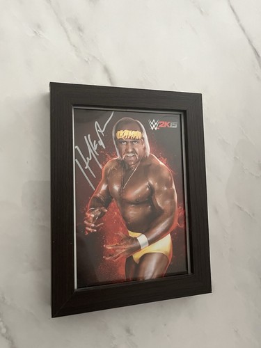 Hulk hogan wwe 2k15 signed - hulk,