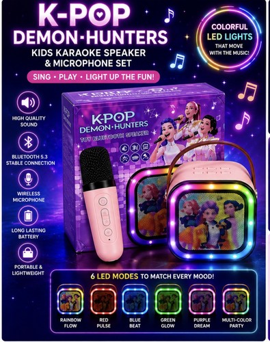 Kpopp demon hunters kids mini - hunters,