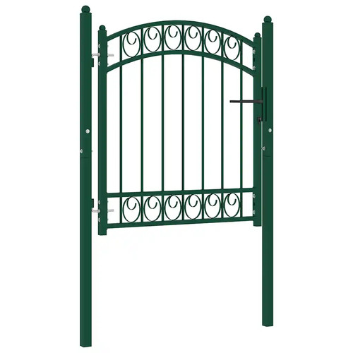 Fence gate with - fence,