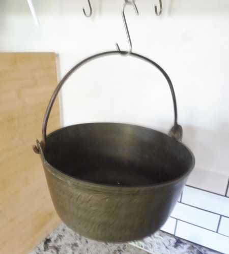 Anitque solid brass and iron - brass,