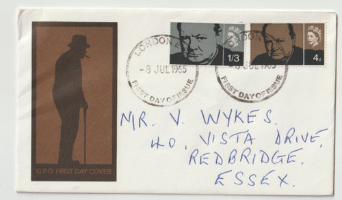 1965 fdc sir - gb,