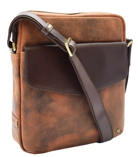 Mens tan hunter leather - tan,