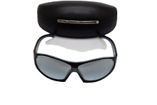 John Richmond Sunglasses Dark Blue Plastic Frames Metallic Lenses