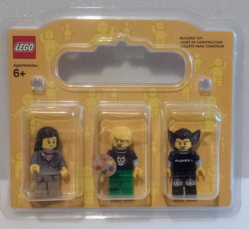 Lego minifigures blister - 3, x