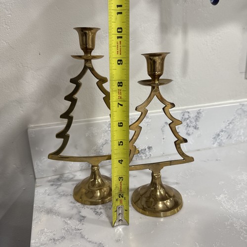 Set brass christmas tree - of,