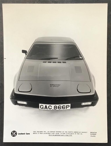 Triumph tr7 car black - tr7, &