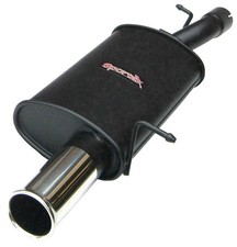 Ford Fiesta MK6 2.0 ST 150 ST150 Sportex Exhaust Tailbox Single 3"