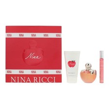 Nina Ricci Nina EDT 50ml, 10ml + Body Lotion 75ml Gift Set - Damaged Box