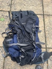 ARC'TERYX Bora 75 Backpack 75L  Black Blue Military Hiking Outdoor missing parts